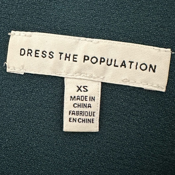 Dress the Population Iris Slit Gown - Picture 6 of 7